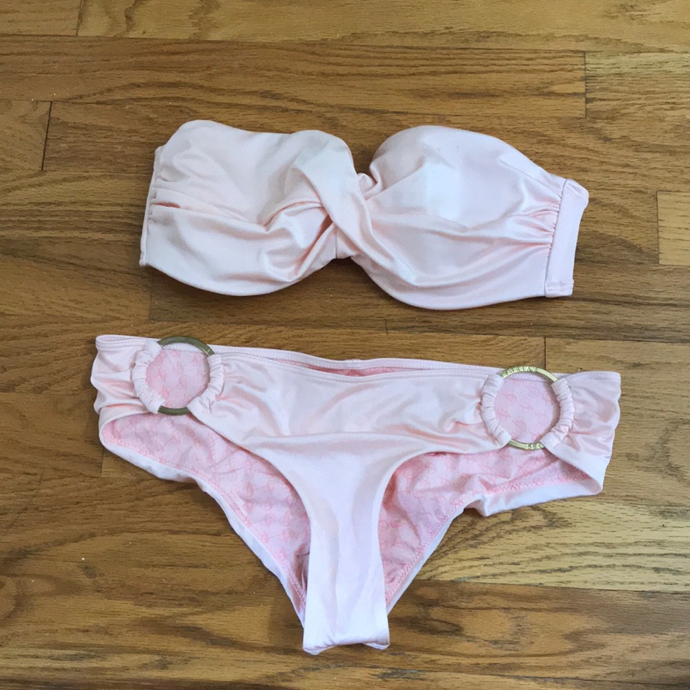 Victoria secret pink bikini. 34C/small bottom